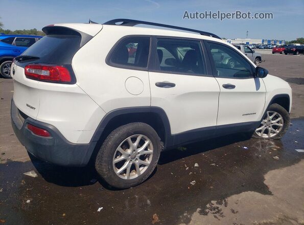 1C4PJLAB7GW146397 2016 JEEP CHEROKEE White Tył prawy