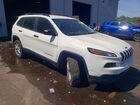 2016 Jeep Cherokee Sport White vin: 1C4PJLAB7GW146397