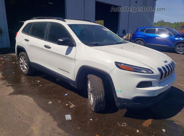 1C4PJLAB7GW146397 2016 JEEP CHEROKEE White Przód prawy