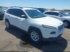 2016 Jeep Cherokee Sport White vin: 1C4PJLAB7GW312644