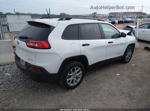 1C4PJLAB8HW661345 2017 JEEP CHEROKEE White უკანა მარჯვენა