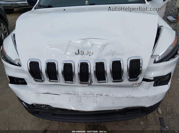 1C4PJLAB8HW661345 2017 JEEP CHEROKEE White წინა ხედი
