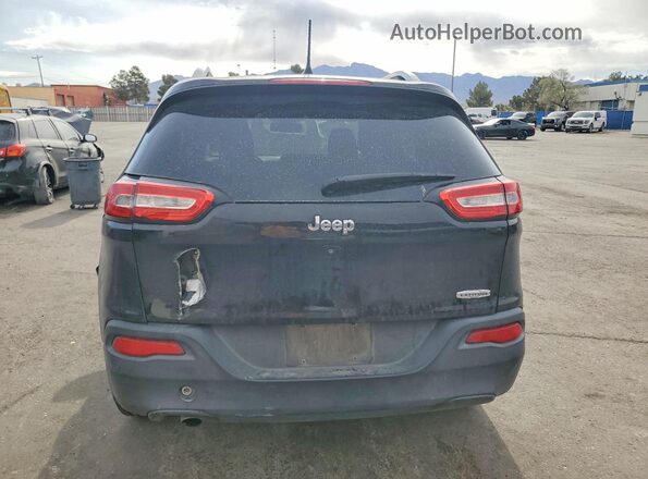 1C4PJLCB7JD566449 2018 JEEP CHEROKEE Черный Вид сзади