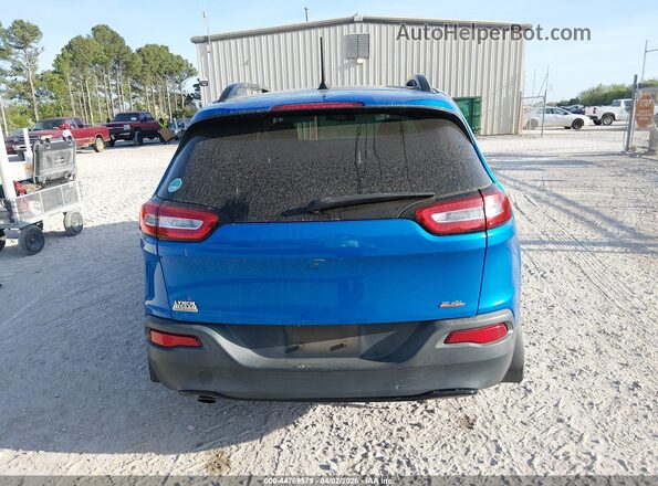 1C4PJLCB8JD595474 2018 JEEP CHEROKEE Blue 