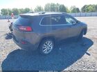 2018 Jeep Cherokee Limited Fwd Gray vin: 1C4PJLDB3JD568150
