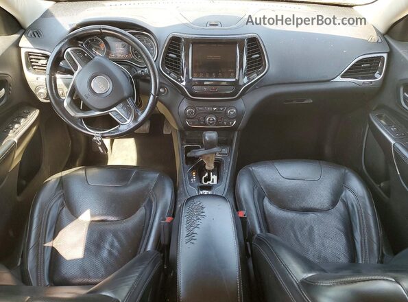 1C4PJLDB3KD302340 2019 JEEP CHEROKEE Черный Вид панели приборов