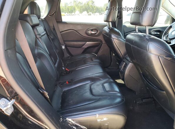 1C4PJLDB3KD302340 2019 JEEP CHEROKEE Черный Вид задней части салона