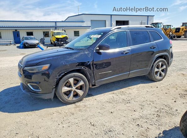 1C4PJLDB3KD302340 2019 JEEP CHEROKEE Черный Передняя левая четверть