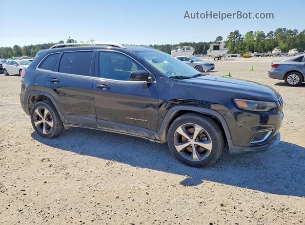 1C4PJLDB3KD302340 2019 JEEP CHEROKEE Черный Передняя правая четверть