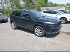 2016 Jeep Cherokee Limited Черный vin: 1C4PJLDB6GW108574