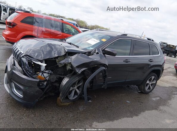 1C4PJLDB6LD569828 2020 JEEP CHEROKEE Gray 360 interior view