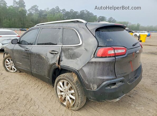 1C4PJLDS2GW114047 2016 JEEP CHEROKEE Серый Задняя левая четверть