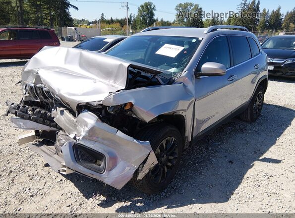 1C4PJLLB0KD307691 2019 JEEP CHEROKEE Silver Przód lewy