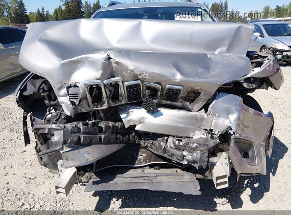 1C4PJLLB0KD307691 2019 JEEP CHEROKEE Silver Widok z przodu