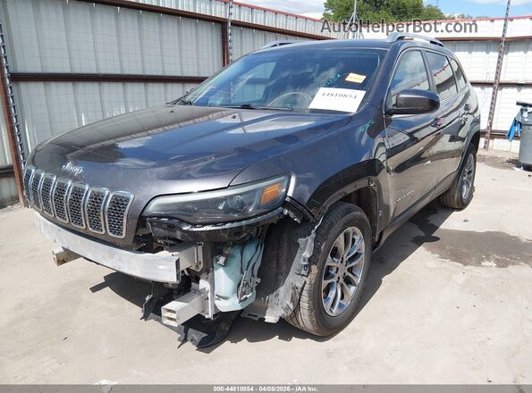 1C4PJLLB1MD140809 2021 JEEP CHEROKEE Gray Vista tres cuartos delantera izquierda
