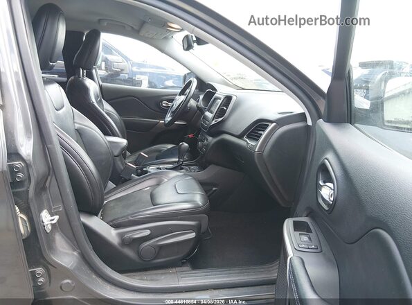 1C4PJLLB1MD140809 2021 JEEP CHEROKEE Gray Vista interior delantera
