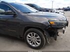 2021 Jeep Cherokee Latitude Plus Fwd Gray vin: 1C4PJLLB1MD140809