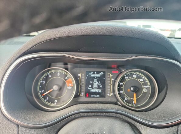 1C4PJLLB2KD383719 2019 JEEP CHEROKEE Gray ხელსაწყოთა პანელის ხედი