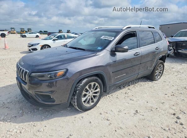 1C4PJLLB2KD383719 2019 JEEP CHEROKEE Gray წინა მარცხენა ხედი სამი მეოთხედიდან