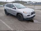2018 Jeep Cherokee Latitude Plus Fwd Gray vin: 1C4PJLLB3JD523887