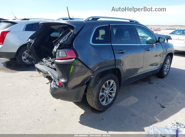 1C4PJLLB3KD420549 2019 JEEP CHEROKEE Gray Trasero derecho