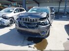 2019 Jeep Cherokee Latitude Plus Fwd Gray vin: 1C4PJLLB3KD420549
