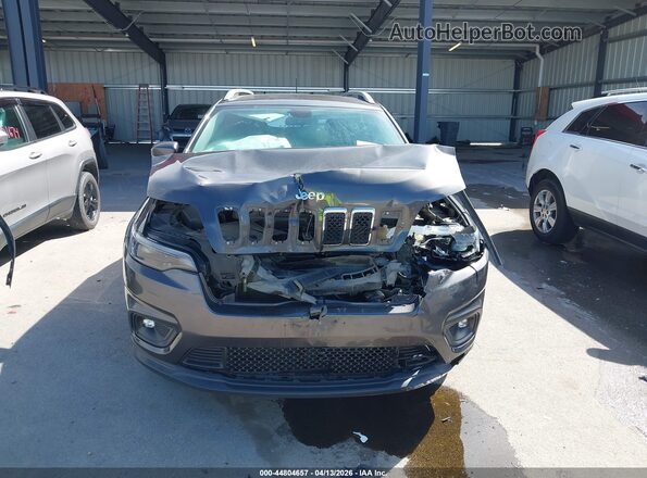 1C4PJLLB3KD420549 2019 JEEP CHEROKEE Gray Vista interior trasera