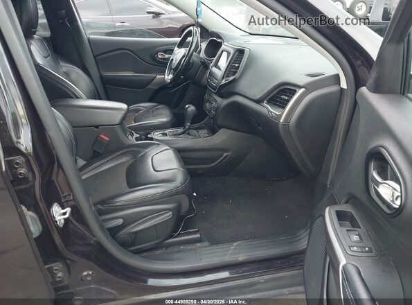 1C4PJLLB5MD179841 2021 JEEP CHEROKEE Фиолетовый Вид салона спереди