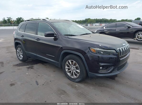 1C4PJLLB5MD179841 2021 JEEP CHEROKEE Фиолетовый Передняя правая четверть