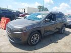 2019 Jeep Cherokee Latitude Plus Fwd Gray vin: 1C4PJLLB7KD470113