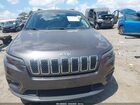 2019 Jeep Cherokee Latitude Plus Fwd Gray vin: 1C4PJLLB7KD470113