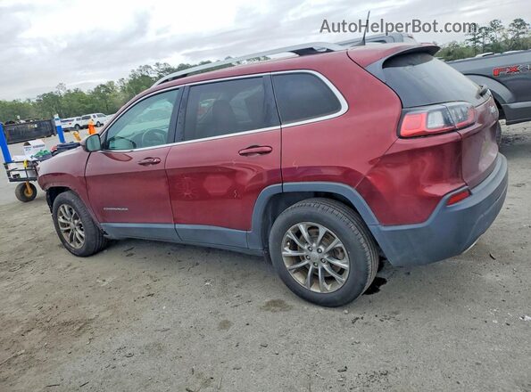 1C4PJLLX2KD206390 2019 JEEP CHEROKEE Бордовый Задняя левая четверть