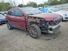 2019 Jeep Cherokee Latitude Plus Бордовый vin: 1C4PJLLX2KD206390