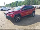 2017 Jeep Cherokee Trailhawk 4x4 Красный vin: 1C4PJMBB2HW527841