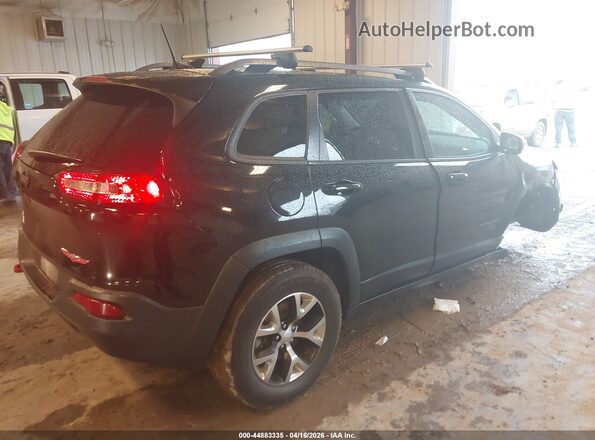 1C4PJMBB7JD567141 2018 JEEP CHEROKEE Черный Задняя правая четверть