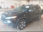 2018 Jeep Cherokee Trailhawk 4x4 Черный vin: 1C4PJMBB7JD567141