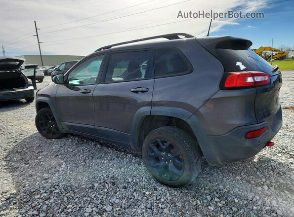 1C4PJMBS7HD229488 2017 JEEP CHEROKEE Charcoal Trasero izquierdo