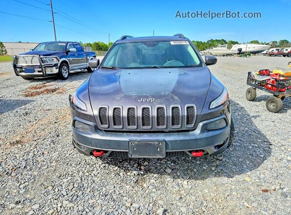 1C4PJMBS7HD229488 2017 JEEP CHEROKEE Charcoal Vista frontal