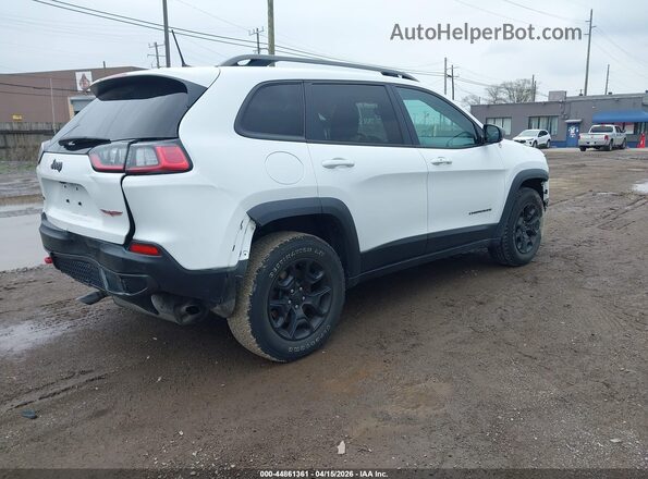 1C4PJMBX2KD390995 2019 JEEP CHEROKEE Белый Задняя правая четверть