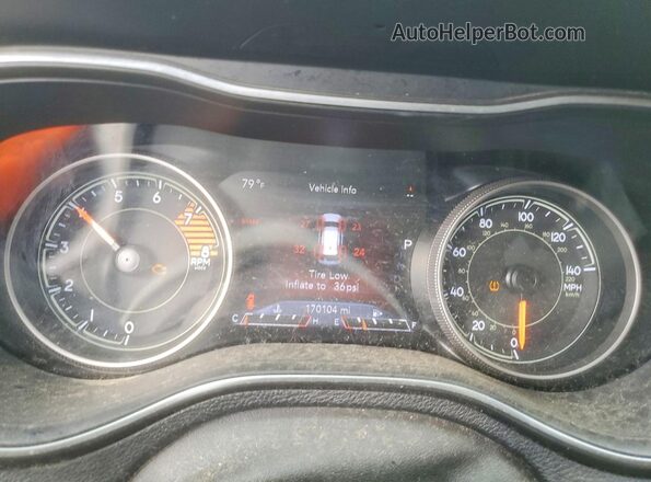 1C4PJMBX4LD528778 2020 JEEP CHEROKEE Серый Вид щитка приборов