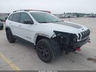 2018 Jeep Cherokee Trailhawk 4x4 Белый vin: 1C4PJMBX5JD502851