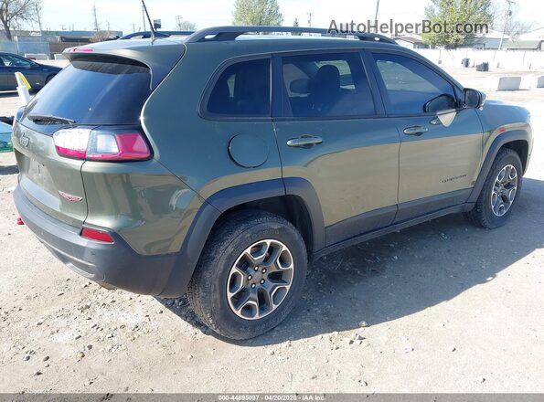 1C4PJMBX5LD514372 2020 JEEP CHEROKEE Зеленый Задняя правая четверть