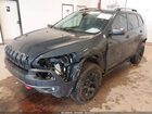 2018 Jeep Cherokee Trailhawk 4x4 Серый vin: 1C4PJMBX6JD579809