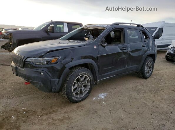 1C4PJMBX9LD532485 2020 JEEP CHEROKEE Черный Передняя левая четверть