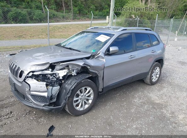 1C4PJMCB8LD534862 2020 JEEP CHEROKEE Silver წინა მარცხენა ხედი სამი მეოთხედიდან