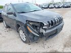 2016 Jeep Cherokee Latitude Серый vin: 1C4PJMCS2GW259757