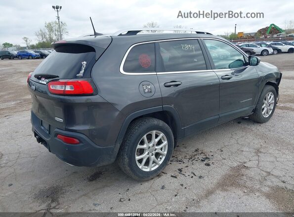 1C4PJMCS2GW259757 2016 JEEP CHEROKEE Серый Задняя правая четверть