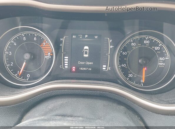 1C4PJMCS2GW259757 2016 JEEP CHEROKEE Серый Вид задних сидений