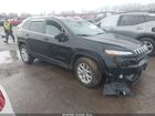 2017 Jeep Cherokee Latitude 4x4 Black vin: 1C4PJMCS2HW648237