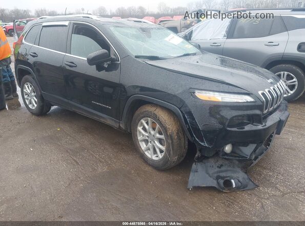 1C4PJMCS2HW648237 2017 JEEP CHEROKEE Black წინა მარჯვენა